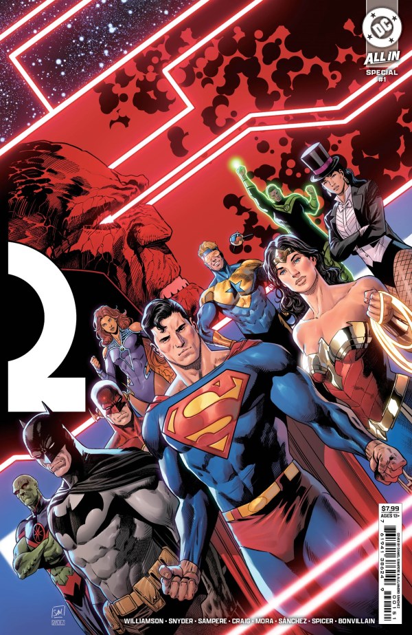 DC All-In Special #1 E - Daniel Sampere Foil Variant