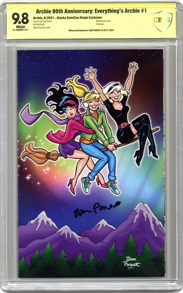 Archie 80th Anniversary: Everything Archie #1 J Alaska Comic Con - Virgin Variant