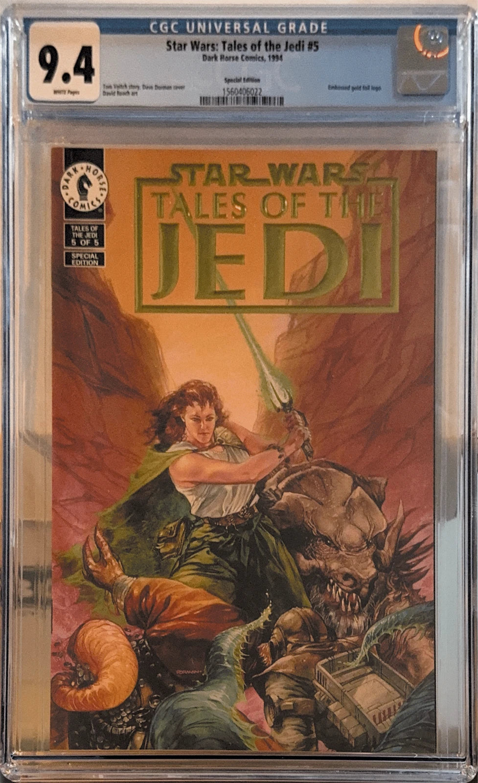 Star Wars: Tales of the Jedi #5 - Gold Foil Cover