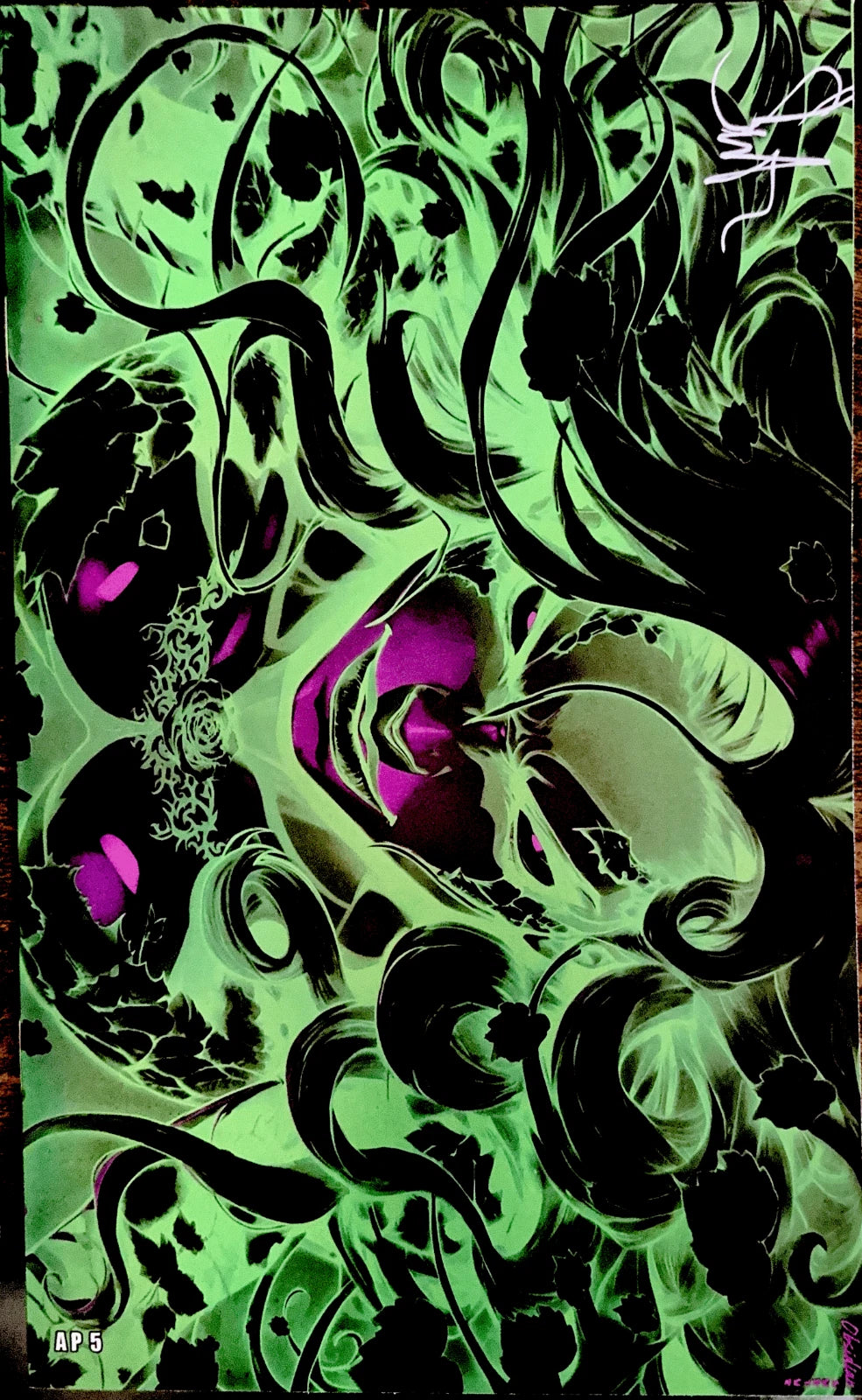 Welcome To Gore Noir Cover Compilation #2 - "Poison Ivy" Nice Green Foil AP5