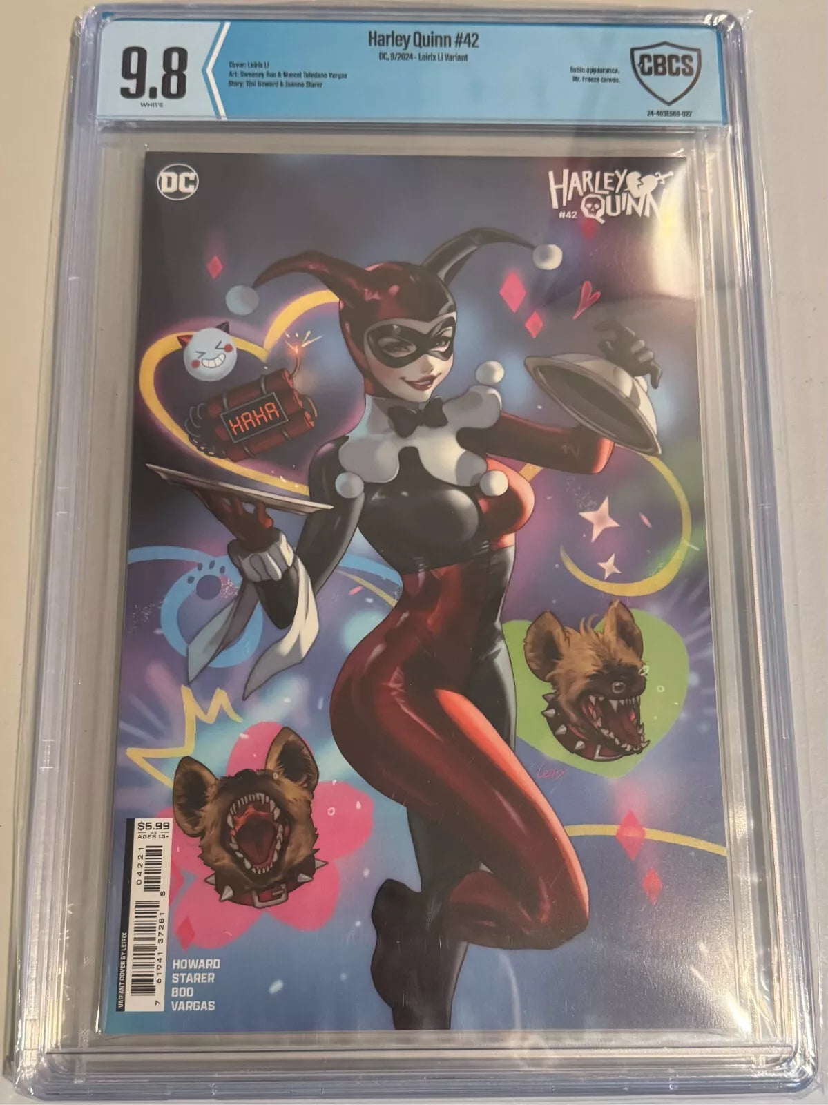 Harley Quinn, Vol. 4 #42 B - Lesley 'Leirix' Li Variant