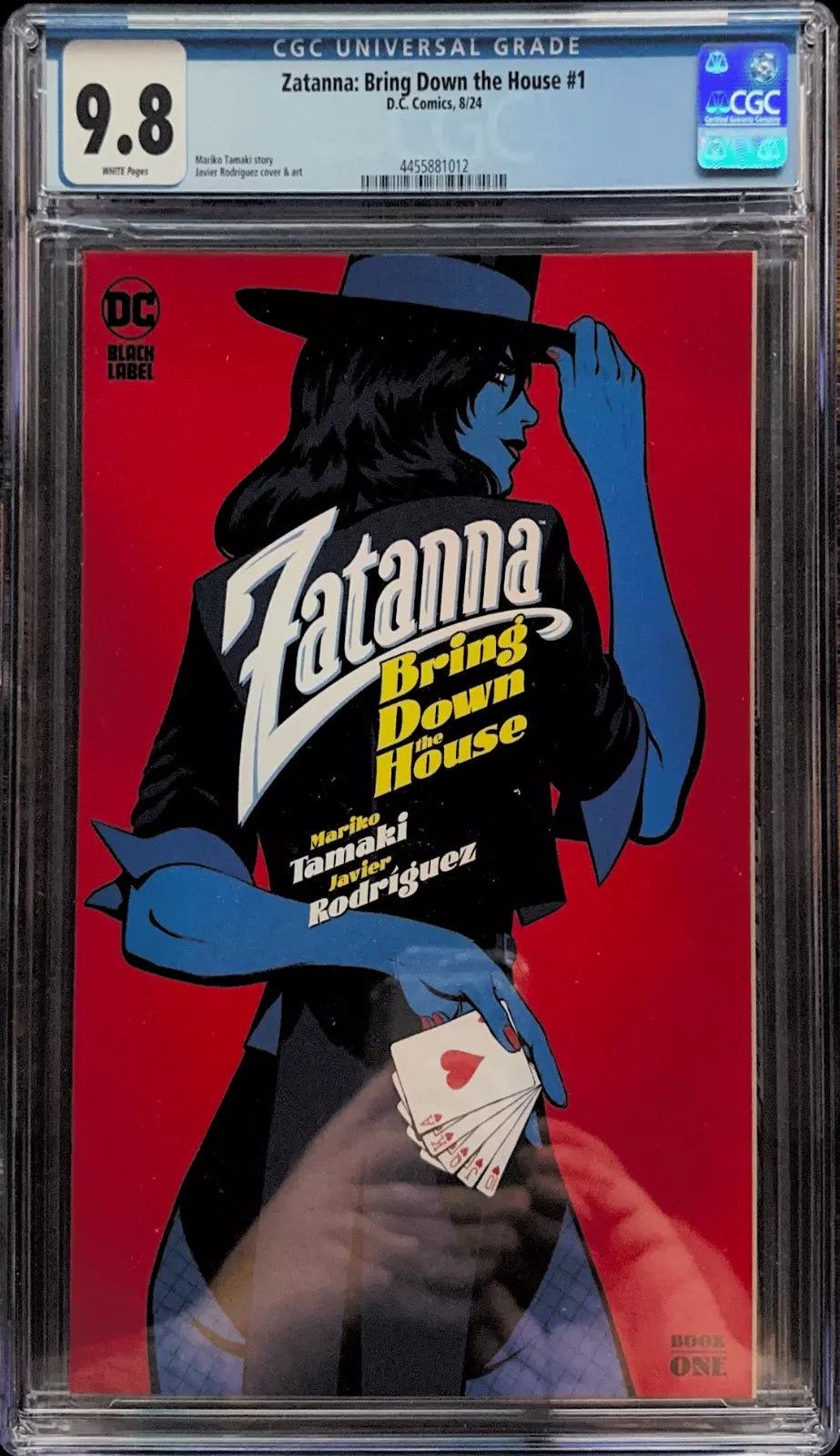 Zatanna: Bring Down The House #1 A - Javier Rodriguez Regular