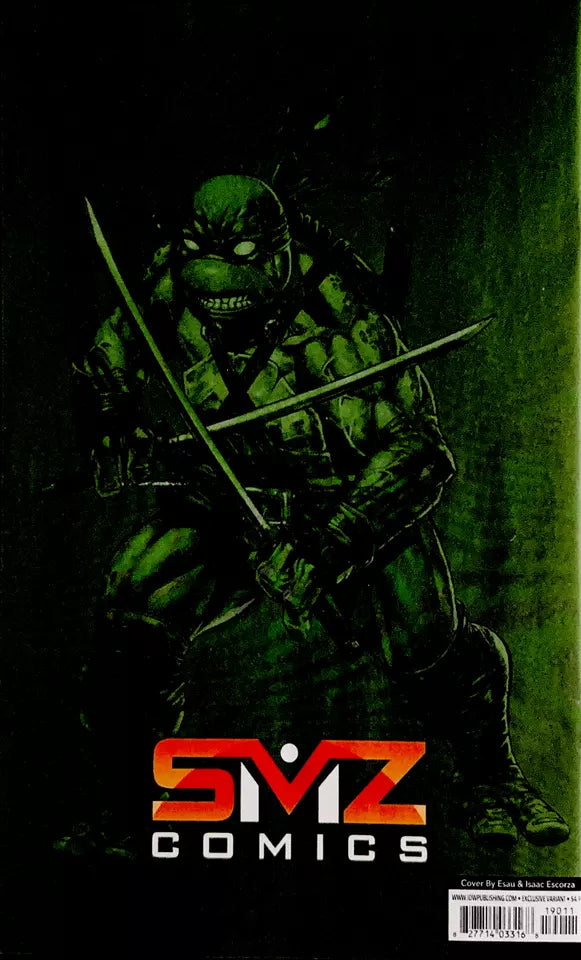 Teenage Mutant Ninja Turtles, Vol. 6 #1EG - Esau Escorza & Isaac Escorza SDCC Exclusive Michelangelo Variant
