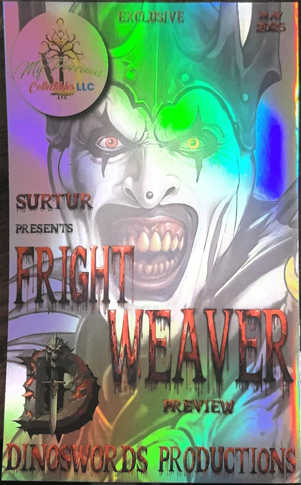 Fright Weaver Preview #1 - Chrome Negative Space Variant 1/1 Auto w/ CoA