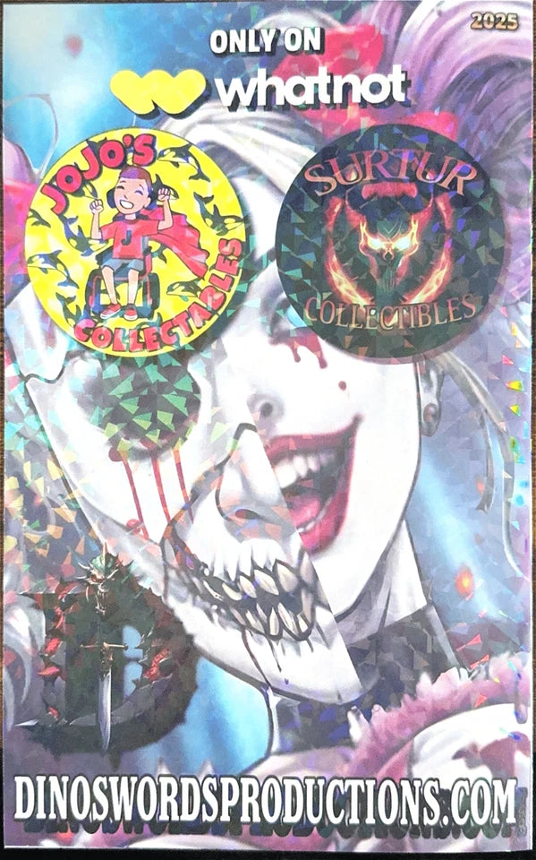 Obsidian & Surtur Cover Compilations #2 - "Harley Quinn" Topless Shattered Glass 1/1