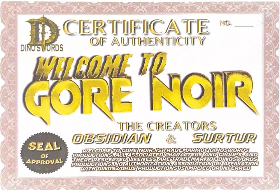 Welcome To Gore Noir Cover Compilation #2 - "Poison Ivy" Nice Negative Foil 0/10