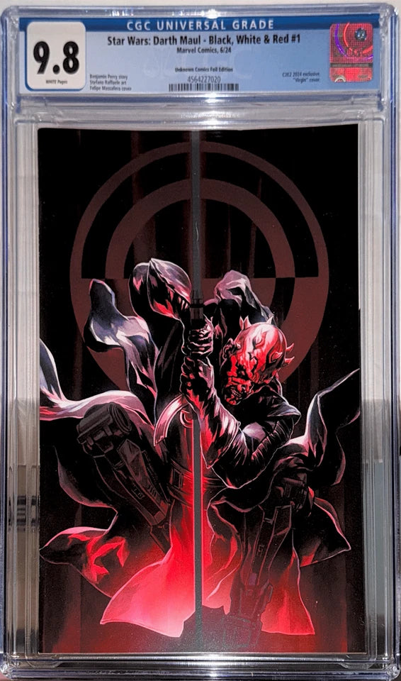 Star Wars: Darth Maul - Black White & Red #1 - Felipe Massafera C2E2 Chicago Exclusive Foil Variant