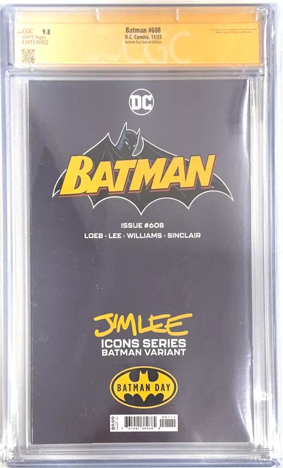 Batman, Vol. 1 #608 N - Batman Day 2023 Reprint Foil Variant ERROR Copy