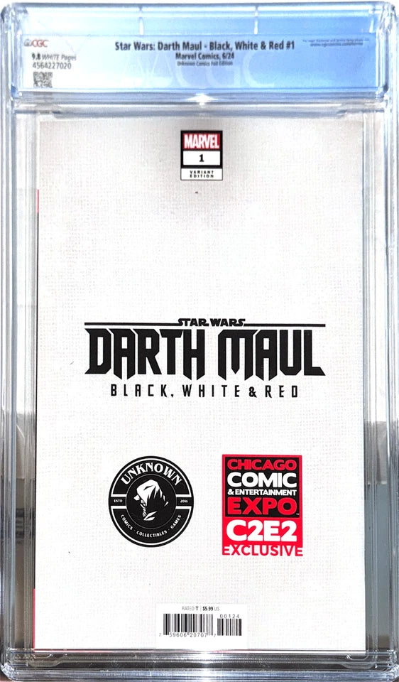 Star Wars: Darth Maul - Black White & Red #1 - Felipe Massafera C2E2 Chicago Exclusive Foil Variant