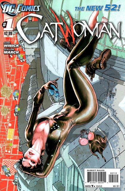 Catwoman, Vol. 4 #1 B - Guillem March 2nd Printing Variant Cover