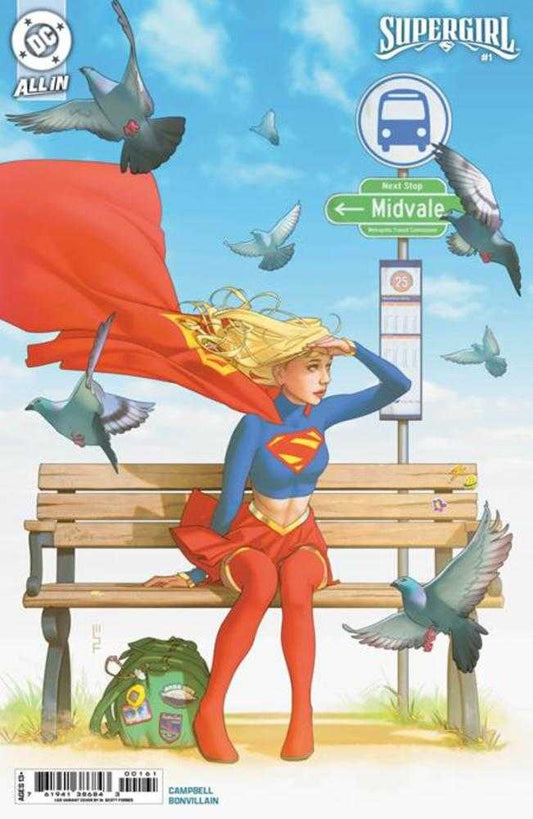 Supergirl #1 Cover H 1 in 50 W Scott Forbes Card Stock Variant