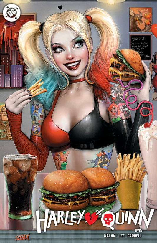 Harley Quinn, Vol. 4 #45 E - Nathan Szerdy Exclusive Variant (Ltd. 3000)