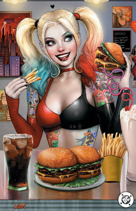 Harley Quinn, Vol. 4 #45 G - Nathan Szerdy Exclusive Foil Variant (Ltd. 1000)
