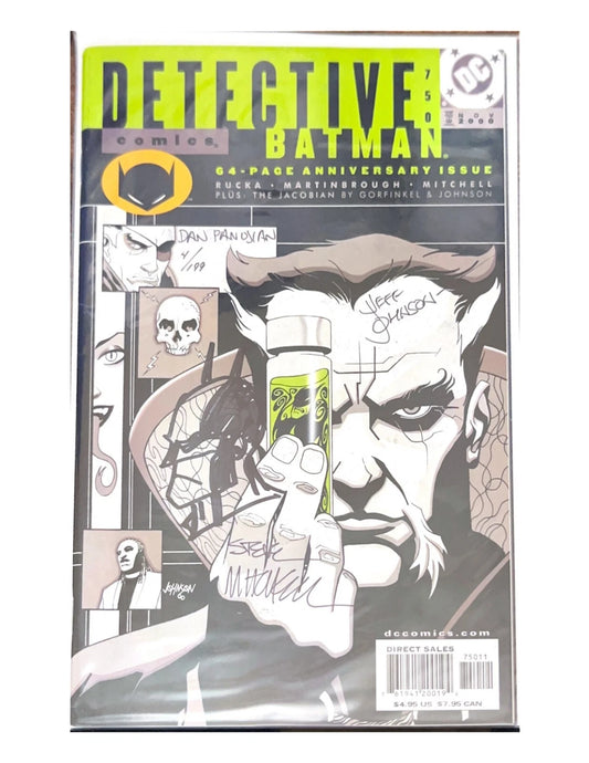 Detective Comics, Vol. 1 #750 A - Dave Johnson Regular - Jeff Johnson, Steve Mitchell, Dan Panosian AUTO
