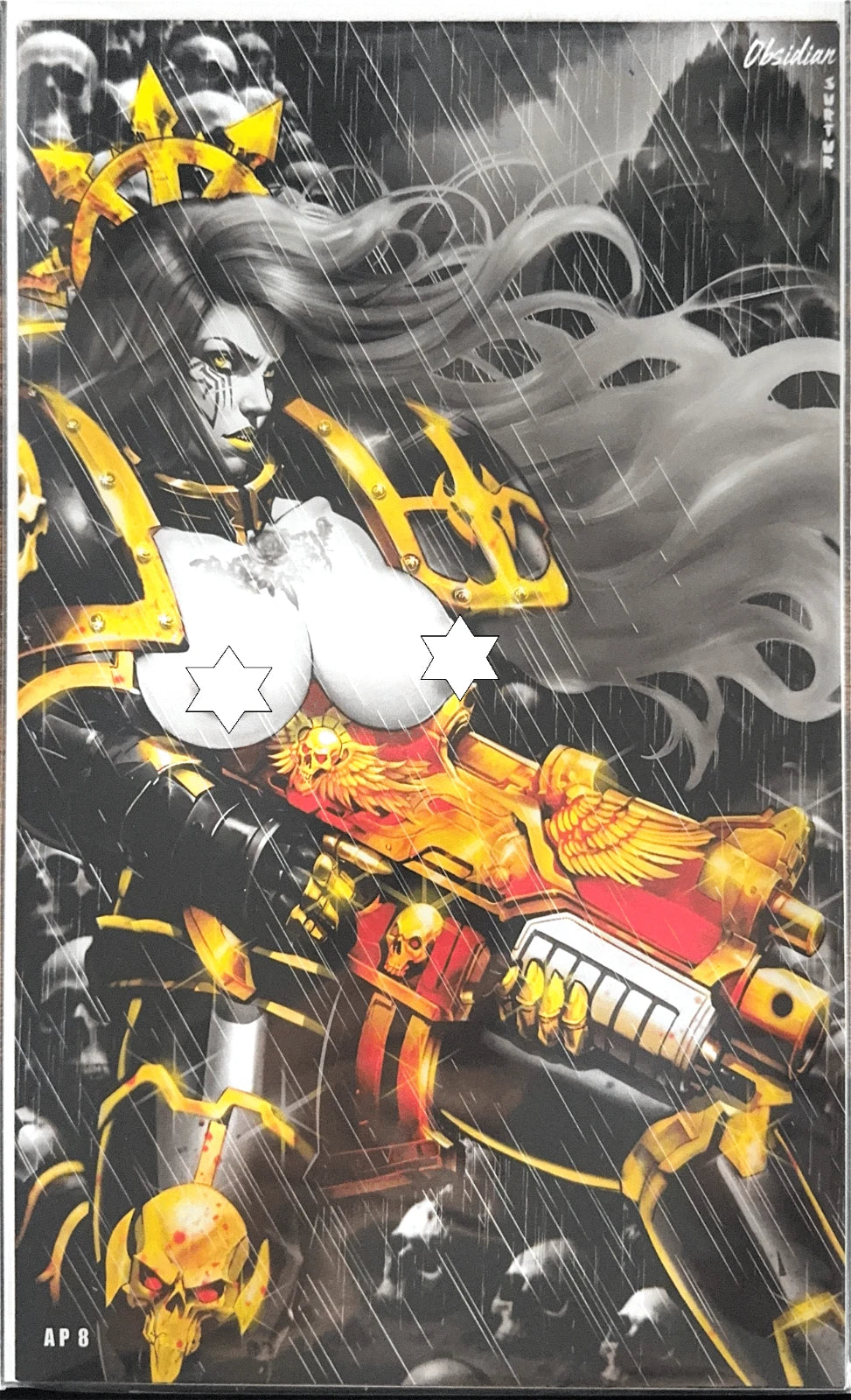 Extinction Highway Preview - "Warhammer" Topless Color Splash