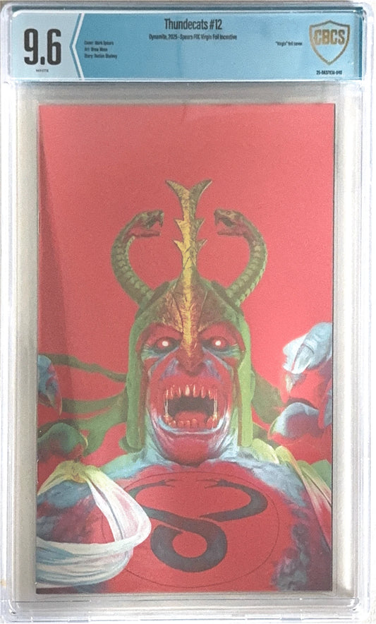 Thundercats #12ZD - Mark Spears Incentive Red Foil Virgin Variant (1:10)