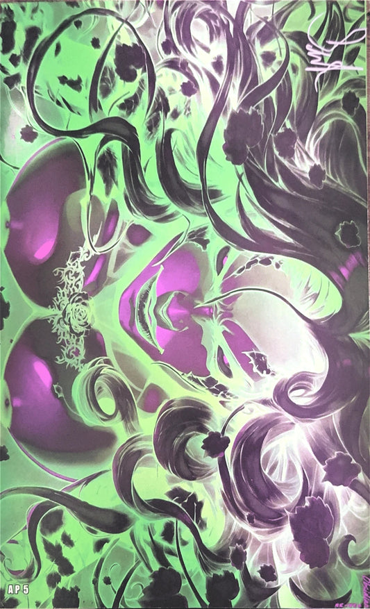 Welcome To Gore Noir Cover Compilation #2 - "Poison Ivy" Naughty Green Foil AP5