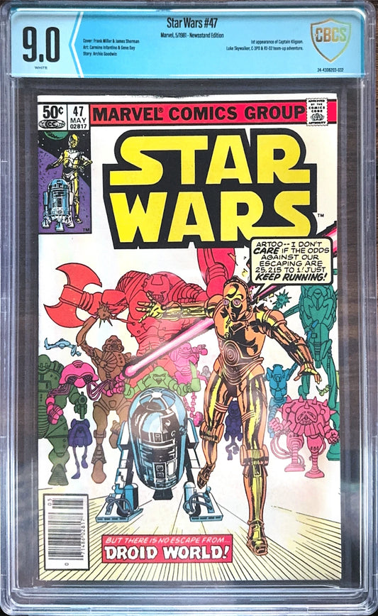 Star Wars, Vol. 1 (Marvel) #47 B - Newsstand Edition
