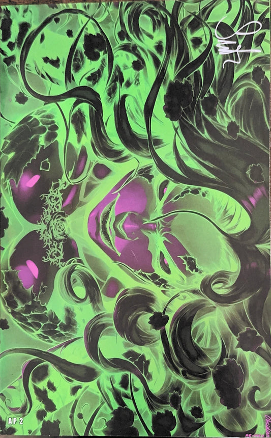 Welcome To Gore Noir Cover Compilation #2 - "Poison Ivy" Nice Green Foil AP2