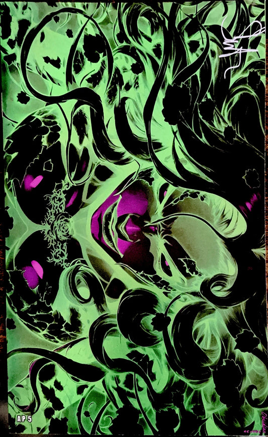 Welcome To Gore Noir Cover Compilation #2 - "Poison Ivy" Nice Green Foil AP5