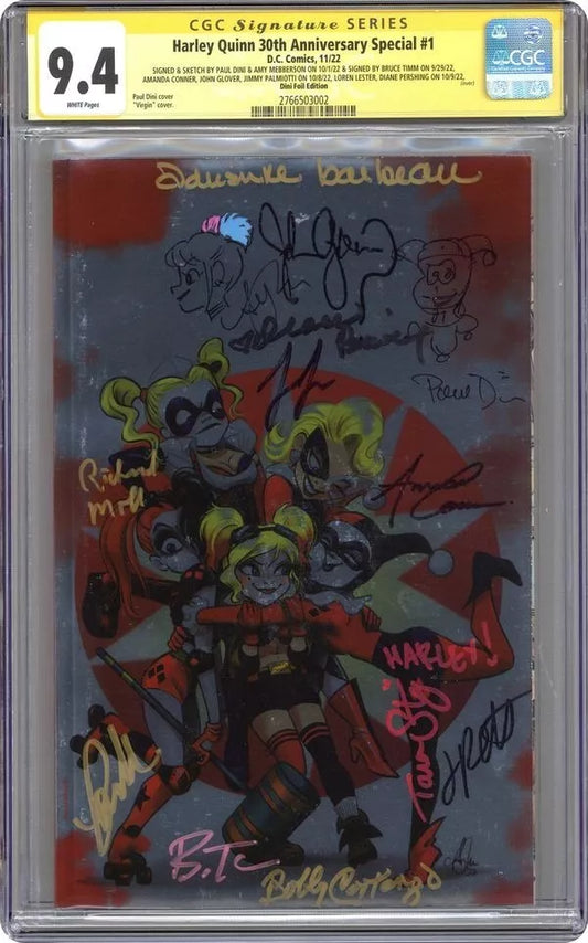 Harley Quinn: 30th Anniversary Special #1 W - Paul Dini - My Parents' Basement Exclusive - Minimal Trade Dress