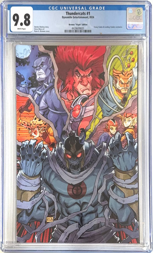 Thundercats #1AS - Ryan G. Browne Exclusive Virgin Variant (Ltd. 600)