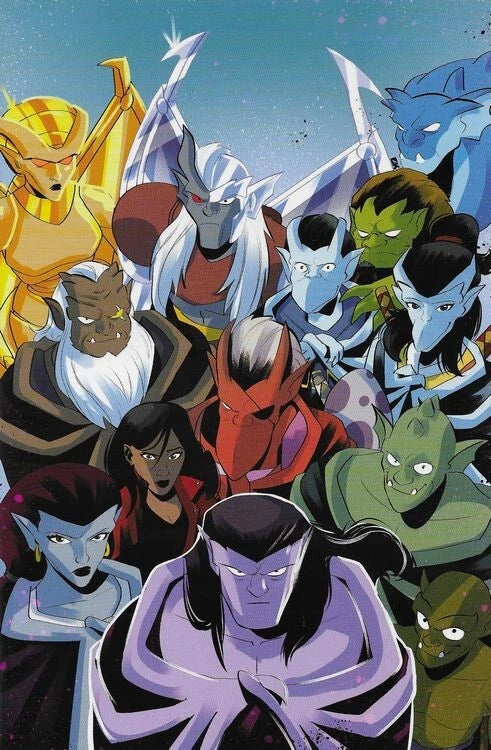Gargoyles #1 L - George Kambadais Virgin Variant