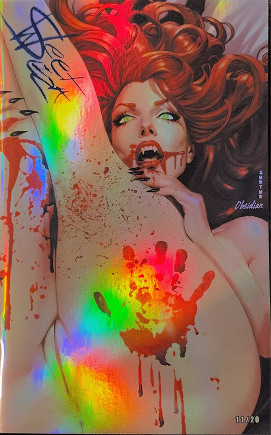 Welcome To Gore Noir #1 - Sweet Liza Full Nude Bloody Foil