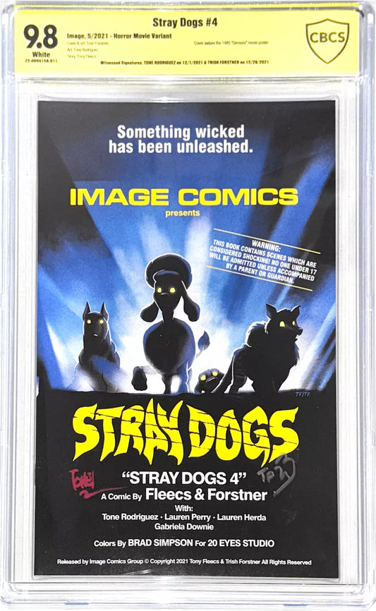 Stray Dogs #4 B - Variant Trish Forstner & Tony Fleecs Horror Movie Cover
