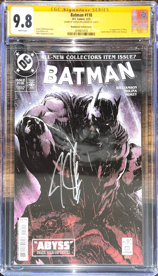 Batman, Vol. 3 #118 E Viktor Bogdanovic Exclusive Variant