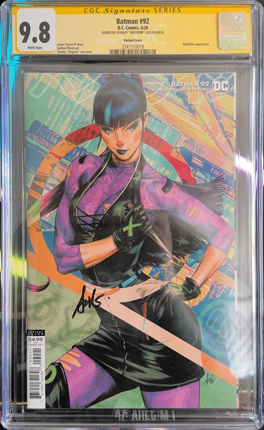 Batman, Vol. 3 #92 B - Artgerm Variant