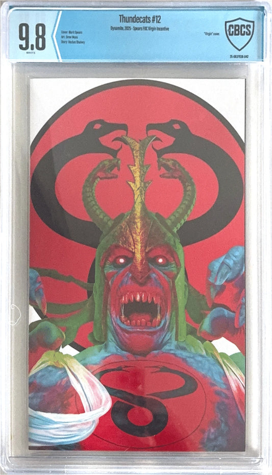 Thundercats #12ZG - Mark Spears Incentive Snake Symbol Virgin Variant