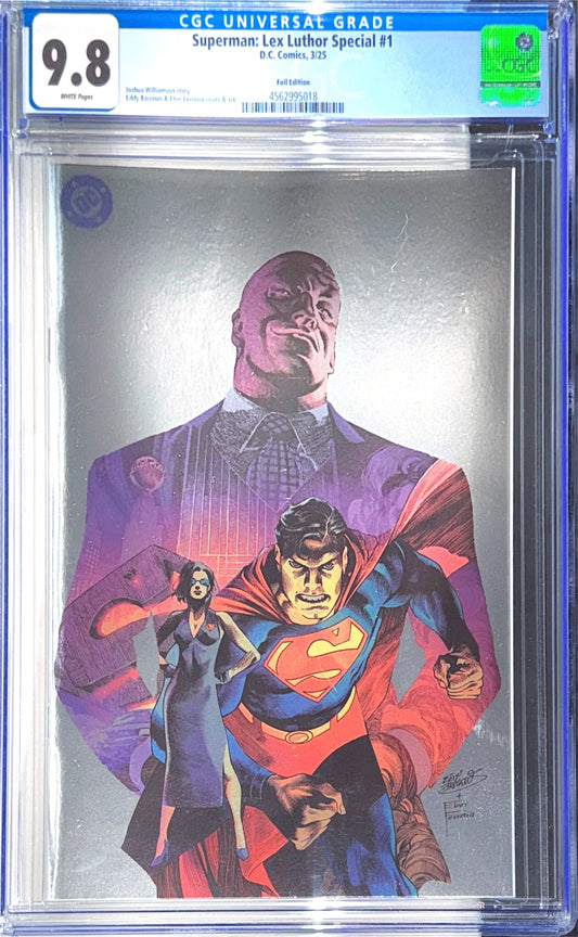 Superman: Lex Luthor Special #1 C - Eddy Barrows Foil Variant