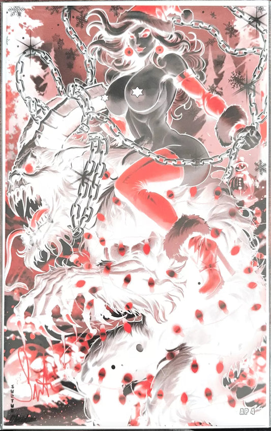 Extinction Highway Preview - "Mrs. Kringle" Red Negative AP4