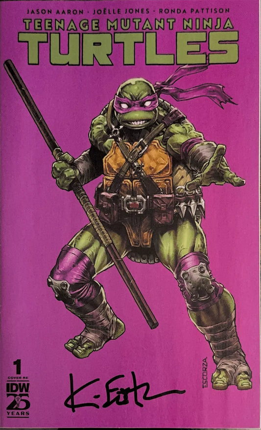 Teenage Mutant Ninja Turtles, Vol. 6 #1ED - Esau Escorza & Isaac Escorza SDCC Exclusive Donatello Variant
