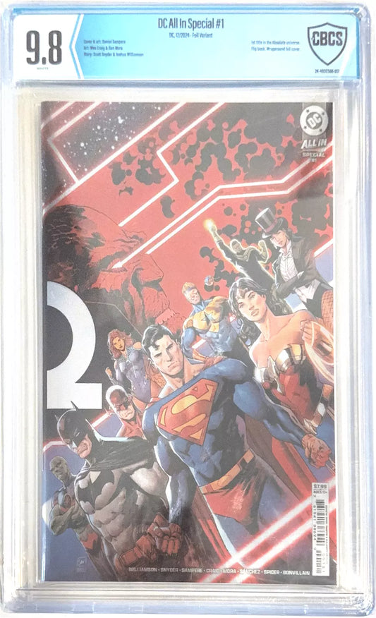 DC All-In Special #1 E - Daniel Sampere Foil Variant