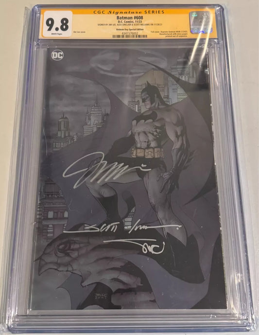 Batman, Vol. 1 #608 N - Batman Day 2023 Reprint Foil Variant ERROR Copy