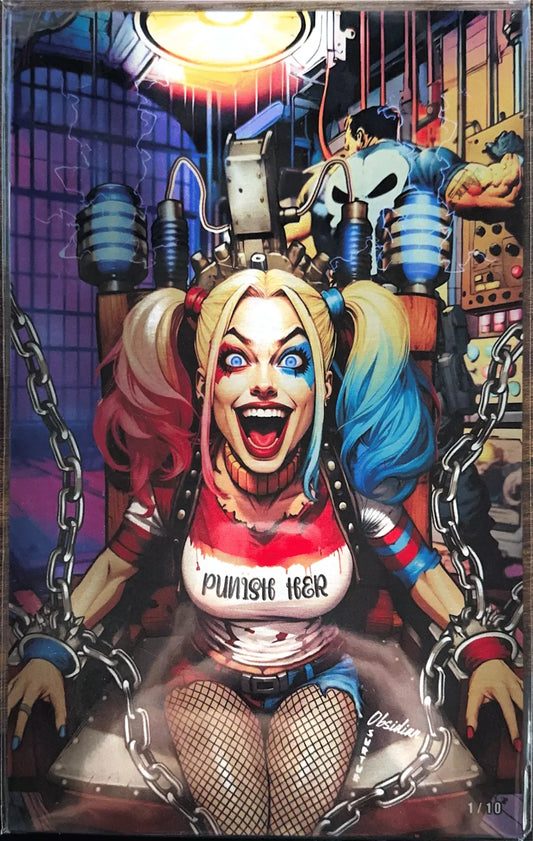 Welcome To Gore Noir: Harley Quinn 'Punish Her' Battle Damaged METAL 1/10