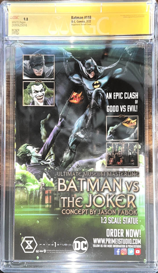 Batman, Vol. 3 #118 E Viktor Bogdanovic Exclusive Variant