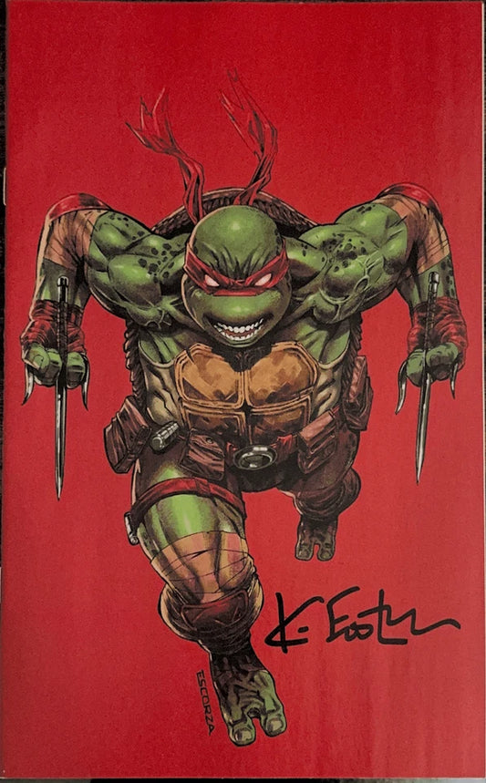 Teenage Mutant Ninja Turtles, Vol. 6 #1EK - Esau Escorza & Isaac Escorza SDCC Exclusive Raphael Virgin Variant