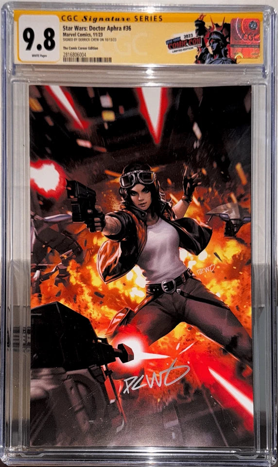 Star Wars: Doctor Aphra #36 - Derrick Chew Exclusive Virgin Variant