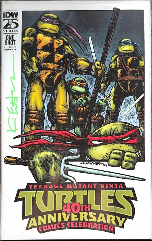 Teenage Mutant Ninja Turtles: 40th Anniversary Comics Celebration #1 A - Kevin Eastman & Peter Laird Regular
