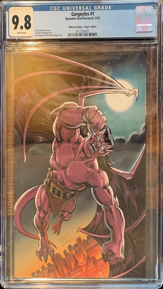 Gargoyles #1AN - Dan Jurgens "Midtown Color Virgin" Variant