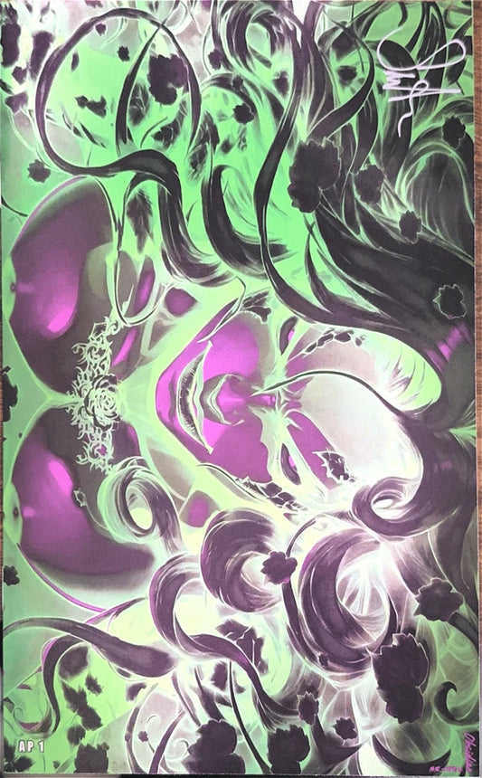 Welcome To Gore Noir Cover Compilations #2 - "Poison Ivy" Naughty Green Foil AP1